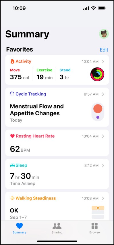 iPhone Health App