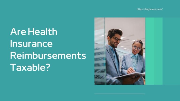 Are Health Insurance Reimbursements Taxable