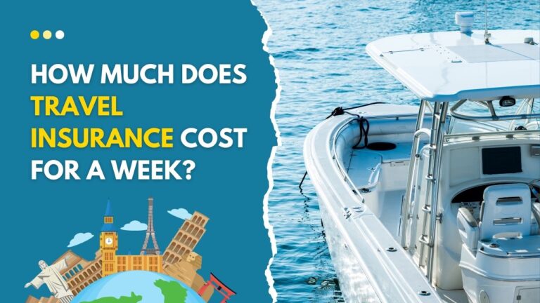 how much does travel insurance cost for a week