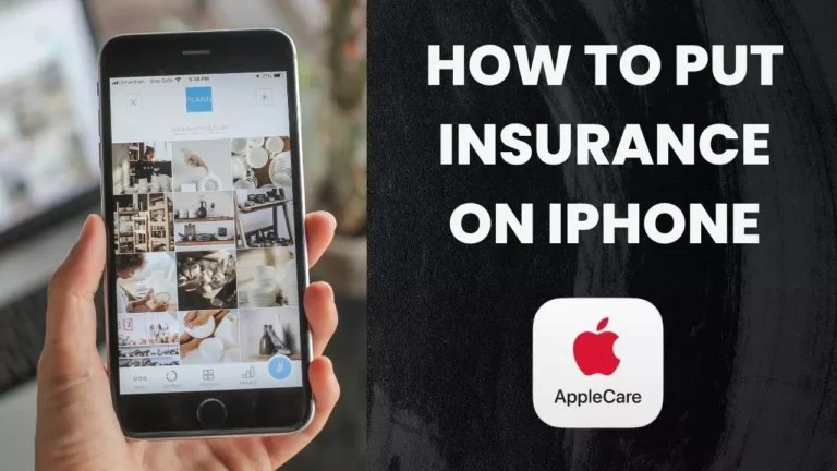 How To Put Insurance On An iPhone