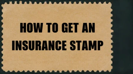 How To Get An Insurance Stamp